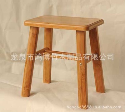 优质直销 质优价廉XFD-2小方凳，龙泉市鸿博竹木制品倾心之作